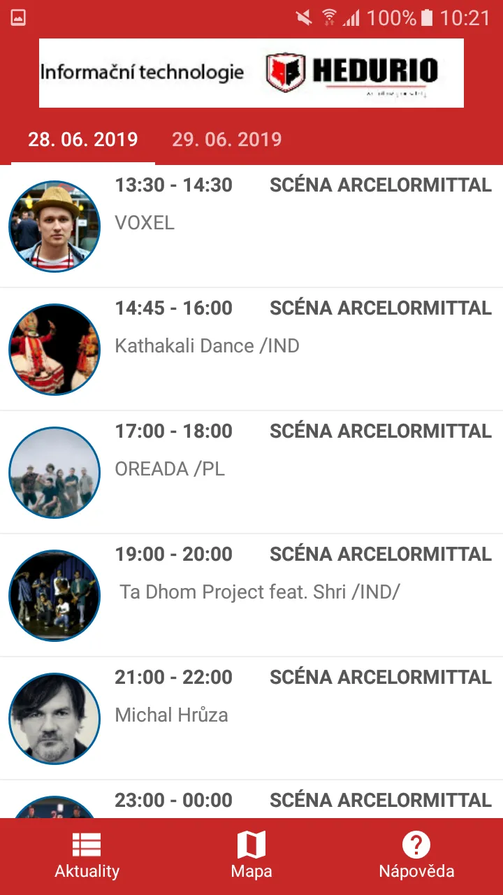 Events Live | Indus Appstore | Screenshot