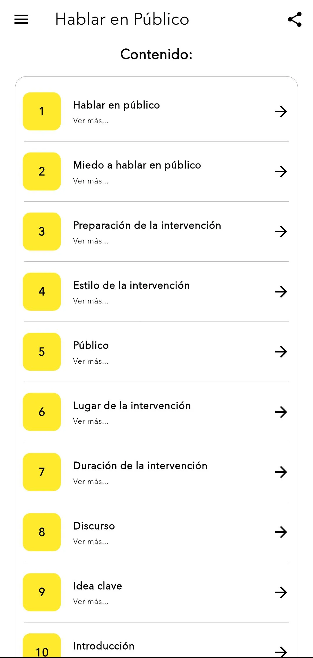 Hablar en Público | Indus Appstore | Screenshot