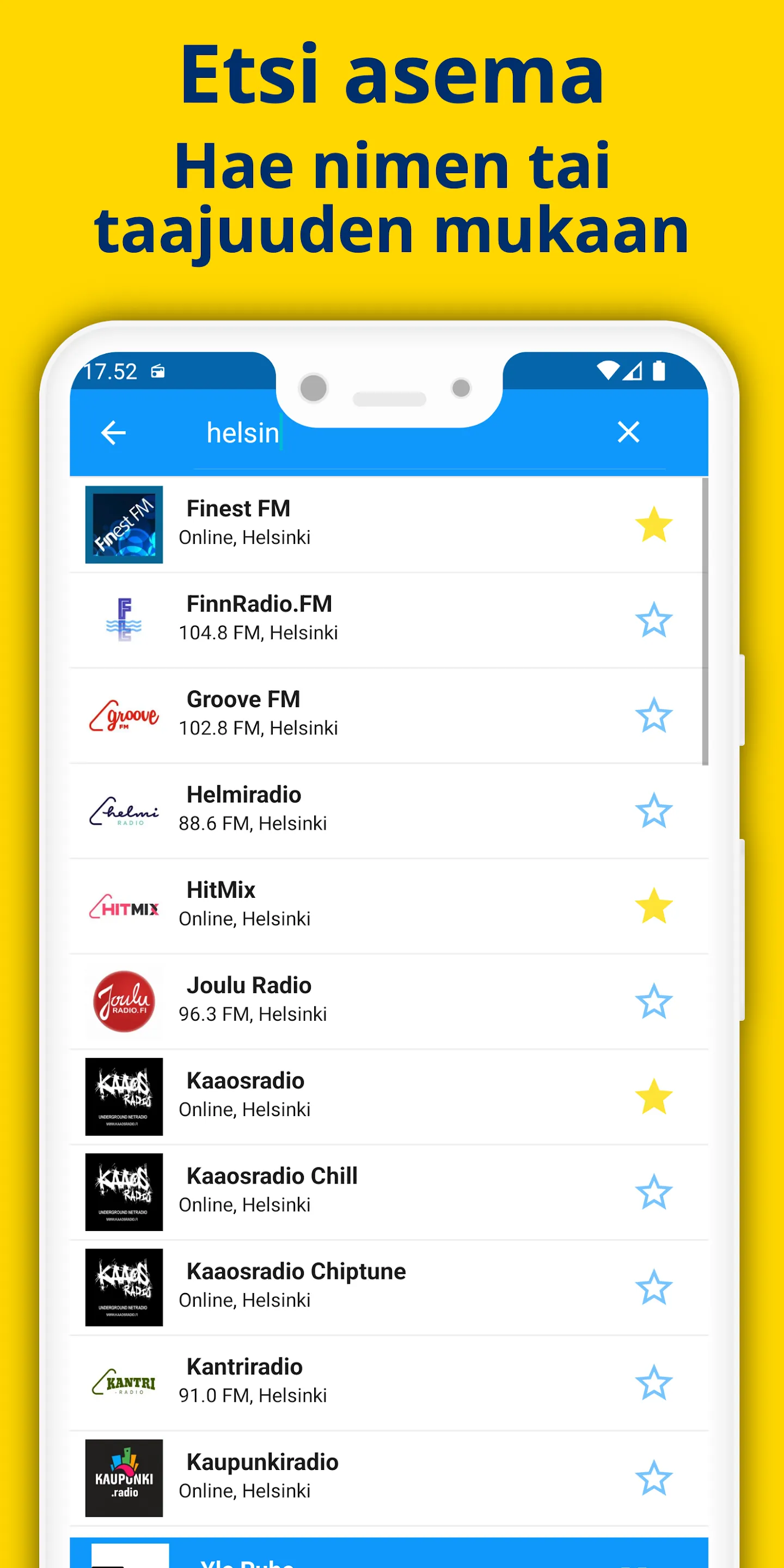 Radio Finland: Paras Radiot FI | Indus Appstore | Screenshot