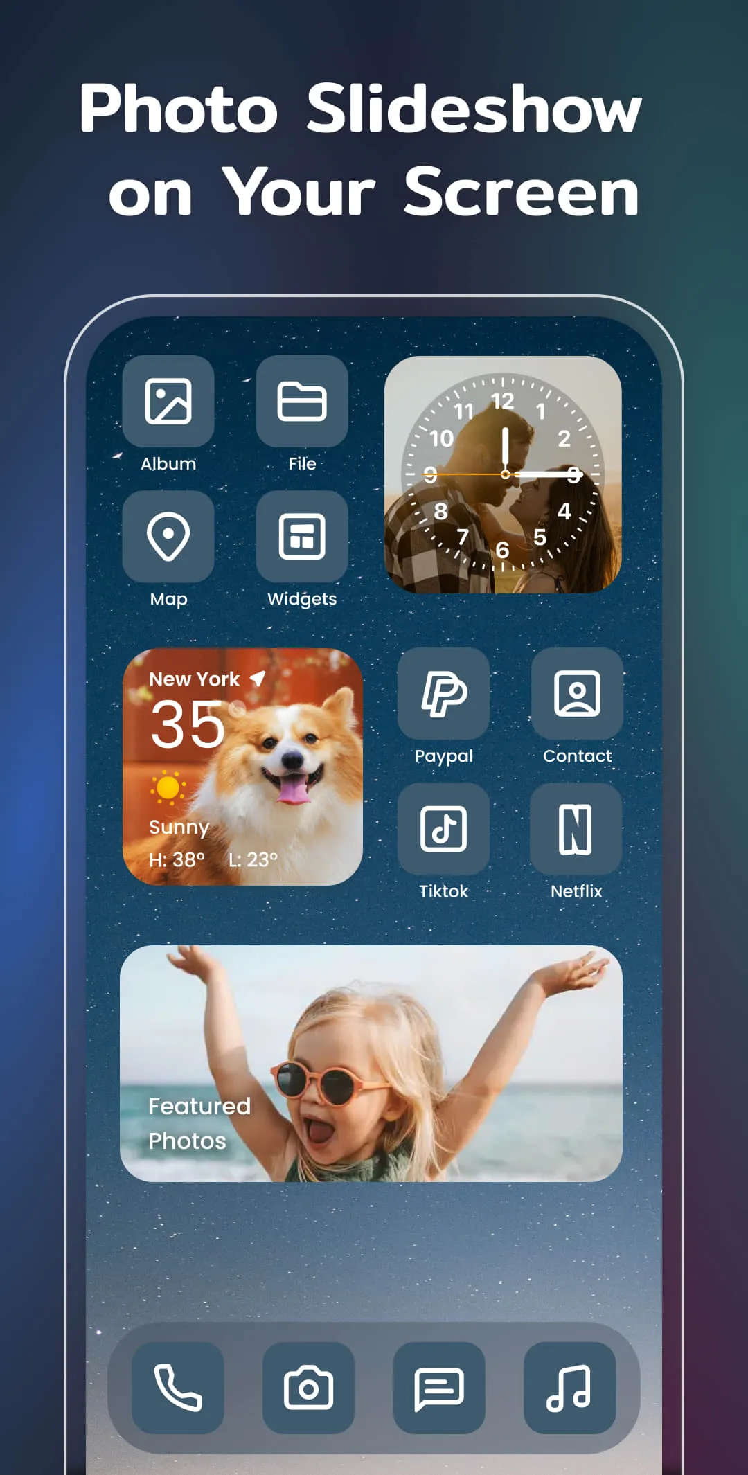 Color Widgets, Theme: iWidgets | Indus Appstore | Screenshot