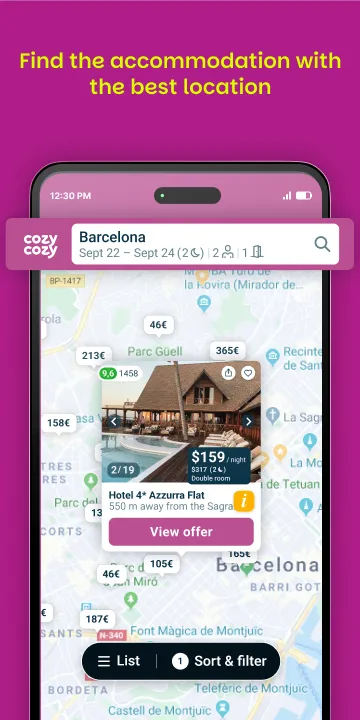 Cozycozy: All accommodations | Indus Appstore | Screenshot