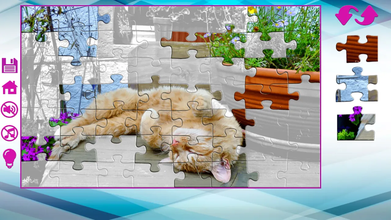 Big puzzles with cats | Indus Appstore | Screenshot