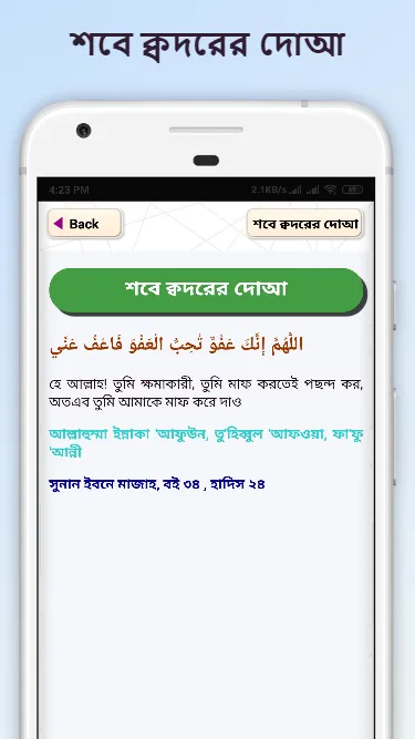 কোন দোয়া পড়লে কি হয় | Indus Appstore | Screenshot