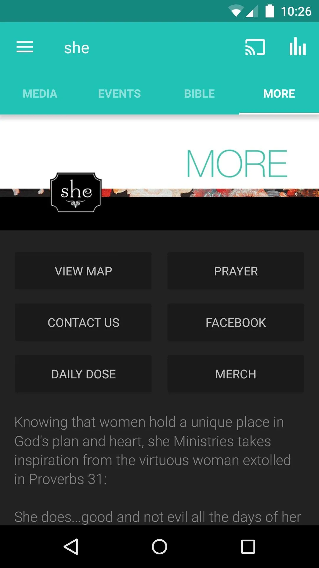 she Ministries | Indus Appstore | Screenshot