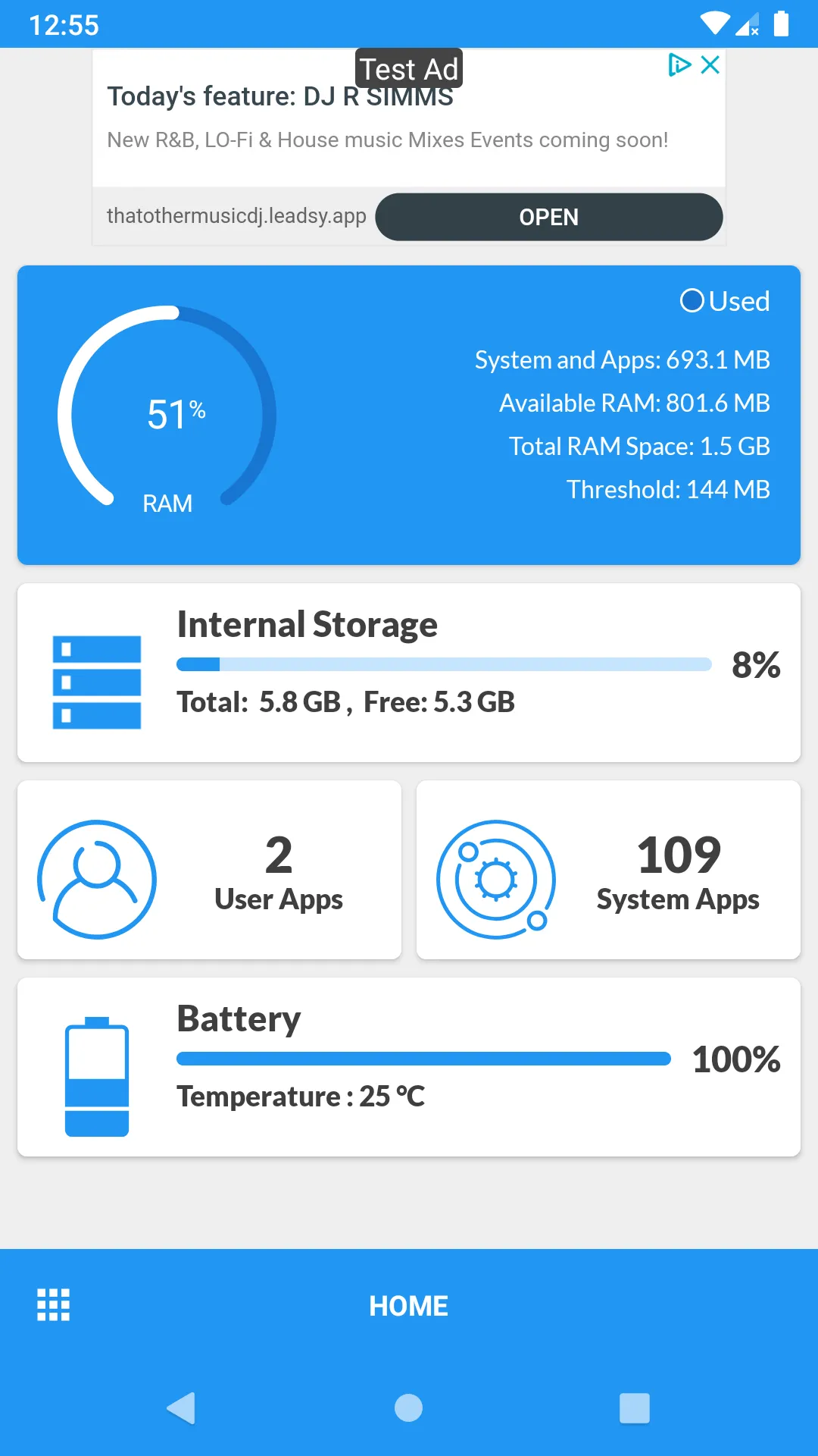 Device HW Info System & CPU | Indus Appstore | Screenshot