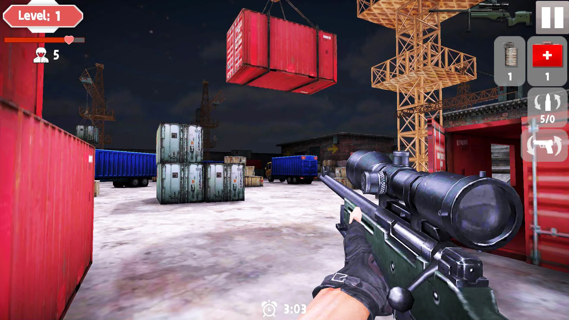 Sniper Shoot War 3D | Indus Appstore | Screenshot