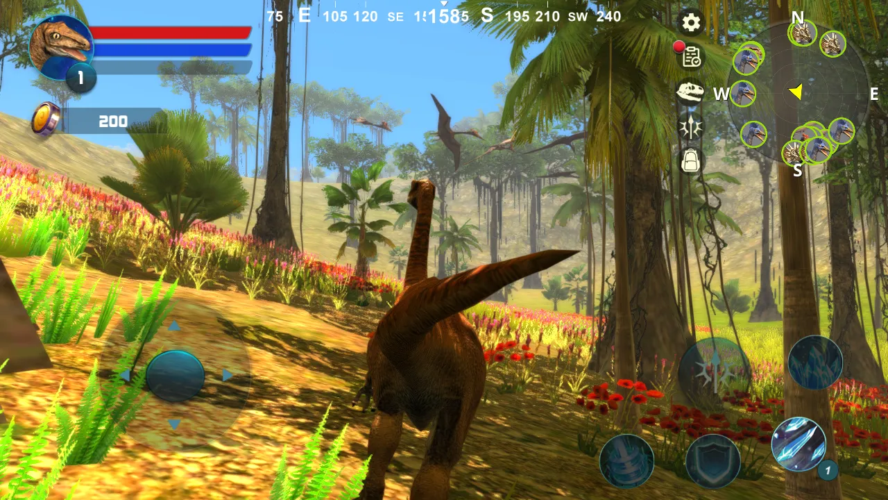 Gallimimus Simulator | Indus Appstore | Screenshot