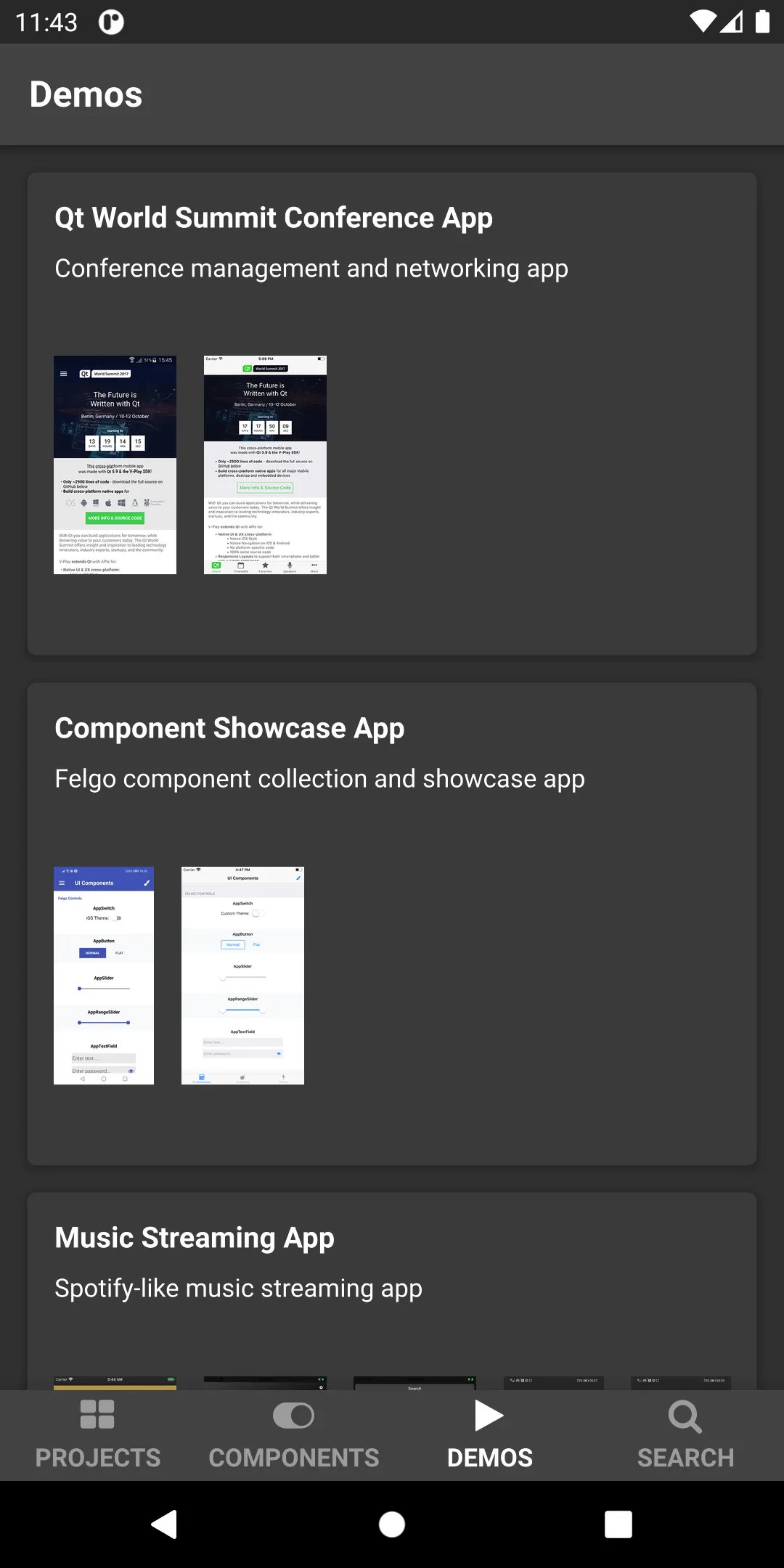 Felgo 4 QML Dev App | Indus Appstore | Screenshot