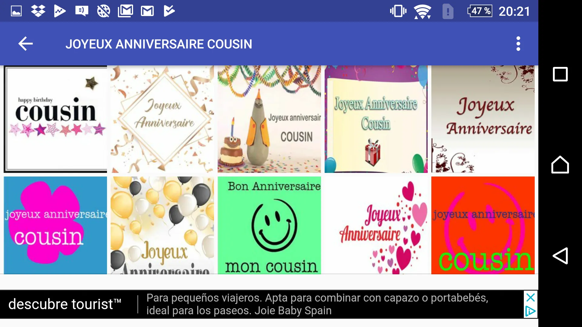 Bon anniversaire à mon cousin | Indus Appstore | Screenshot