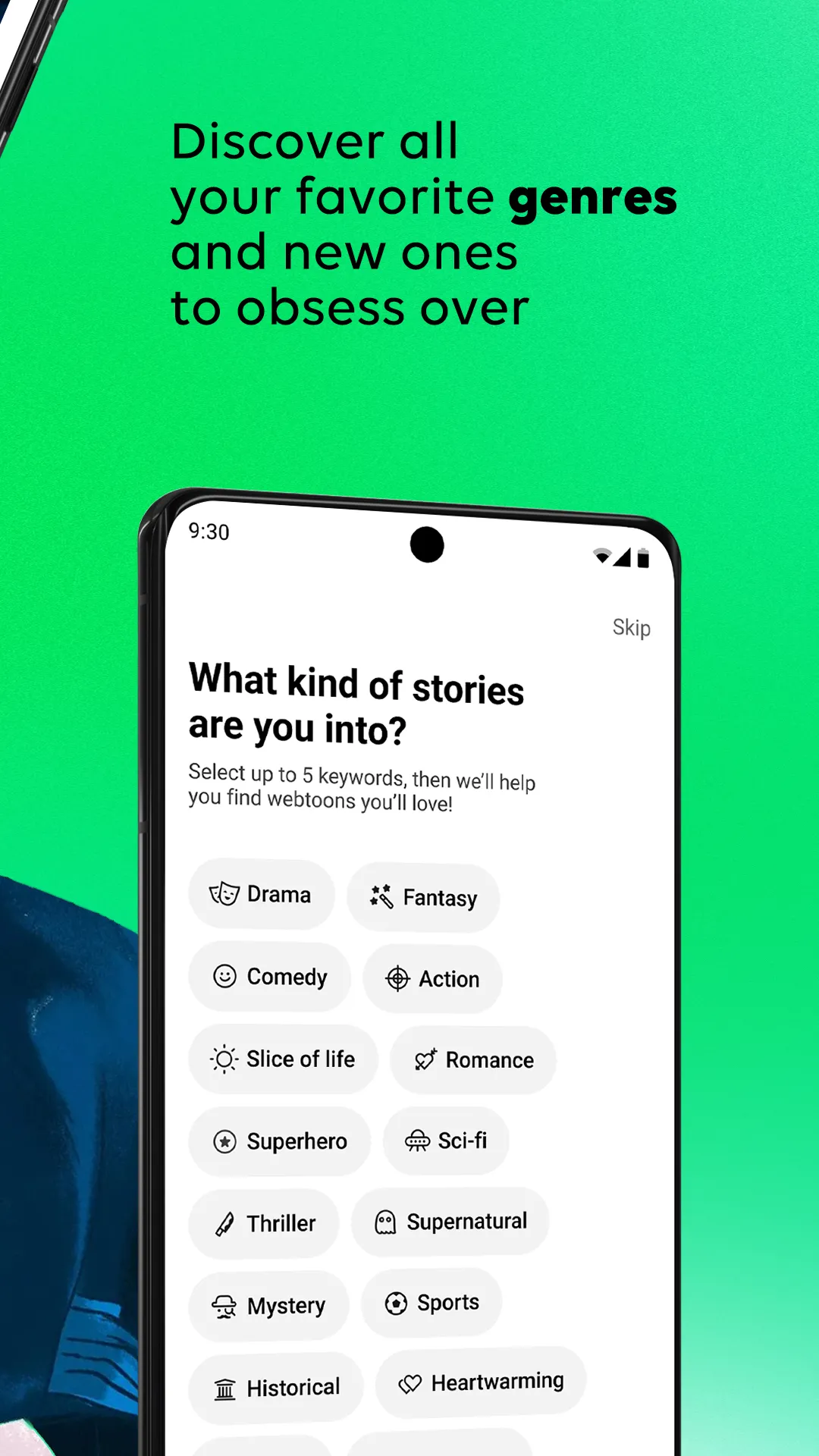 WEBTOON: Manga, Comics, Manhwa | Indus Appstore | Screenshot