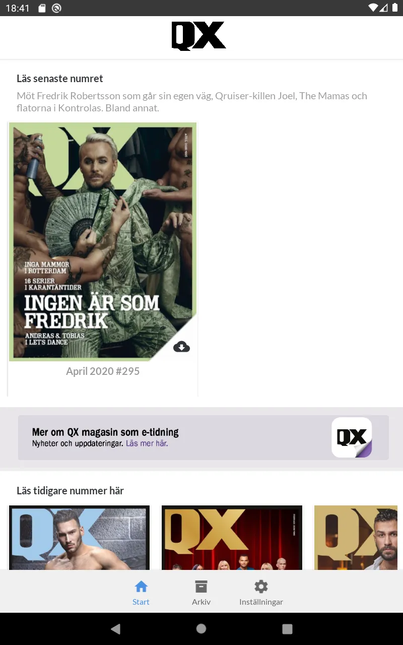 Tidningen QX | Indus Appstore | Screenshot