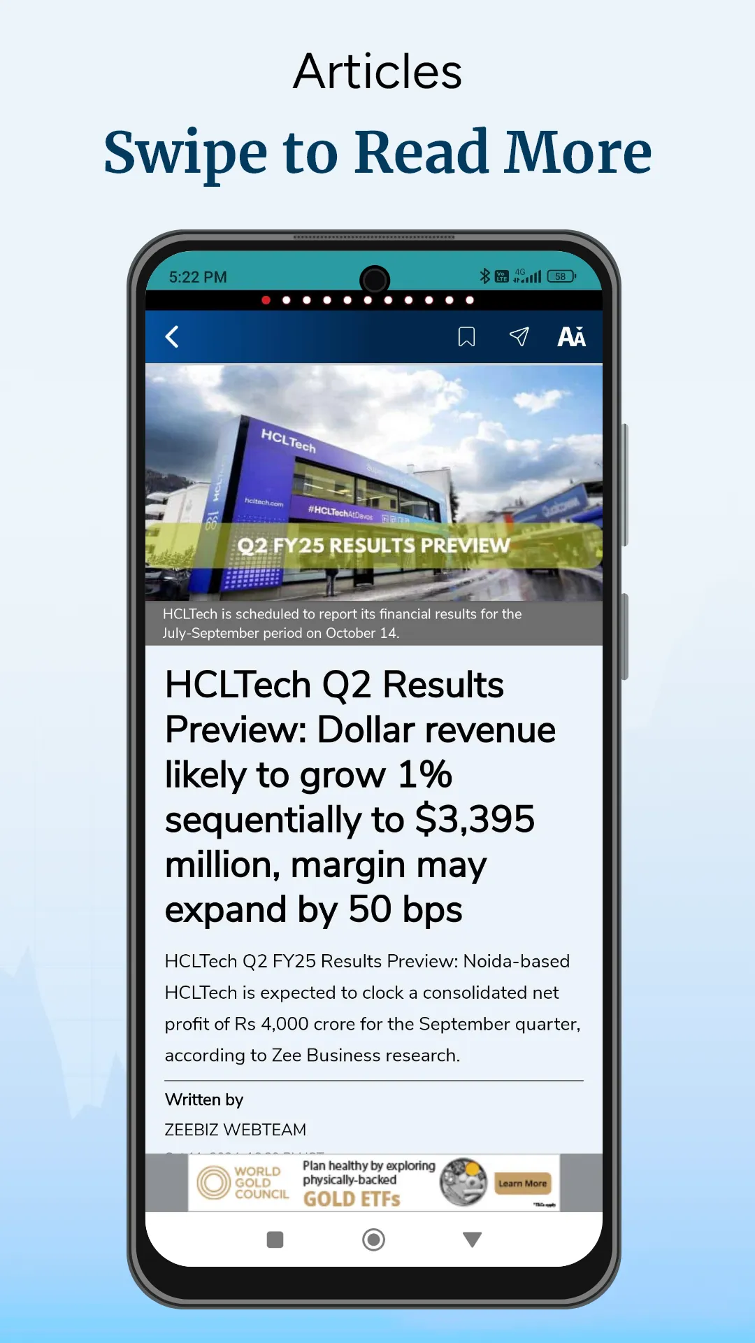 Zee Business:Share Market News | Indus Appstore | Screenshot