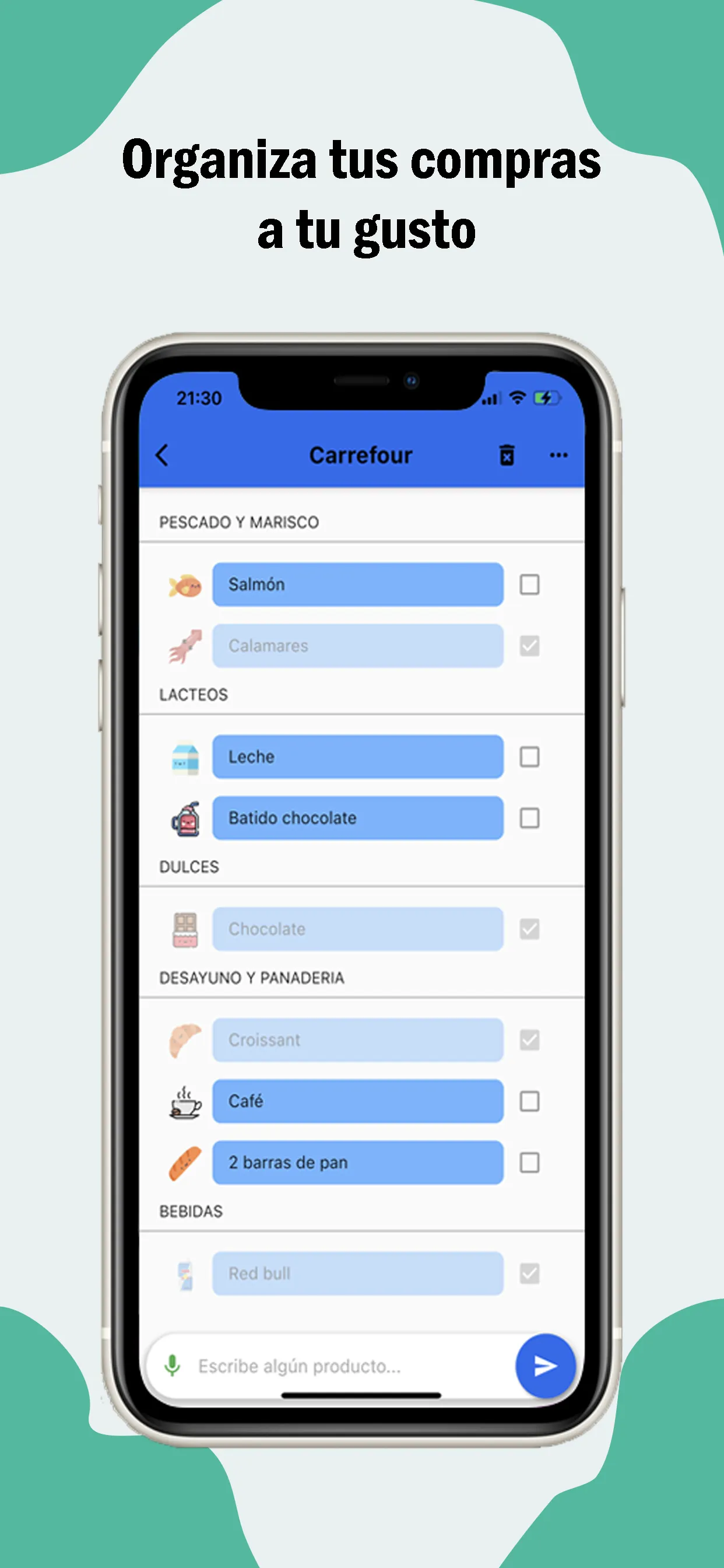 Lista de la Compra Compartida  | Indus Appstore | Screenshot