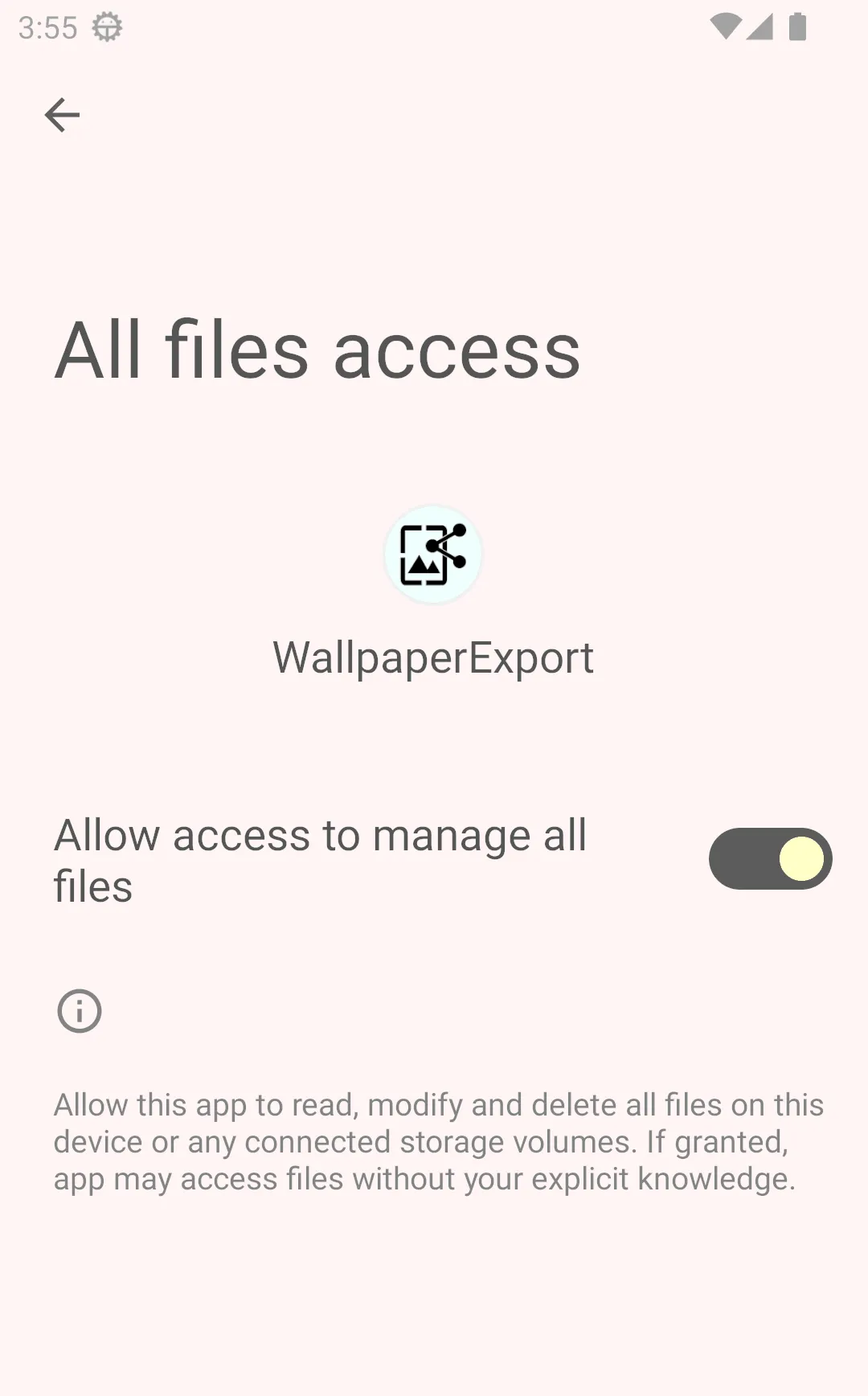 WallpaperExport Backup & Share | Indus Appstore | Screenshot