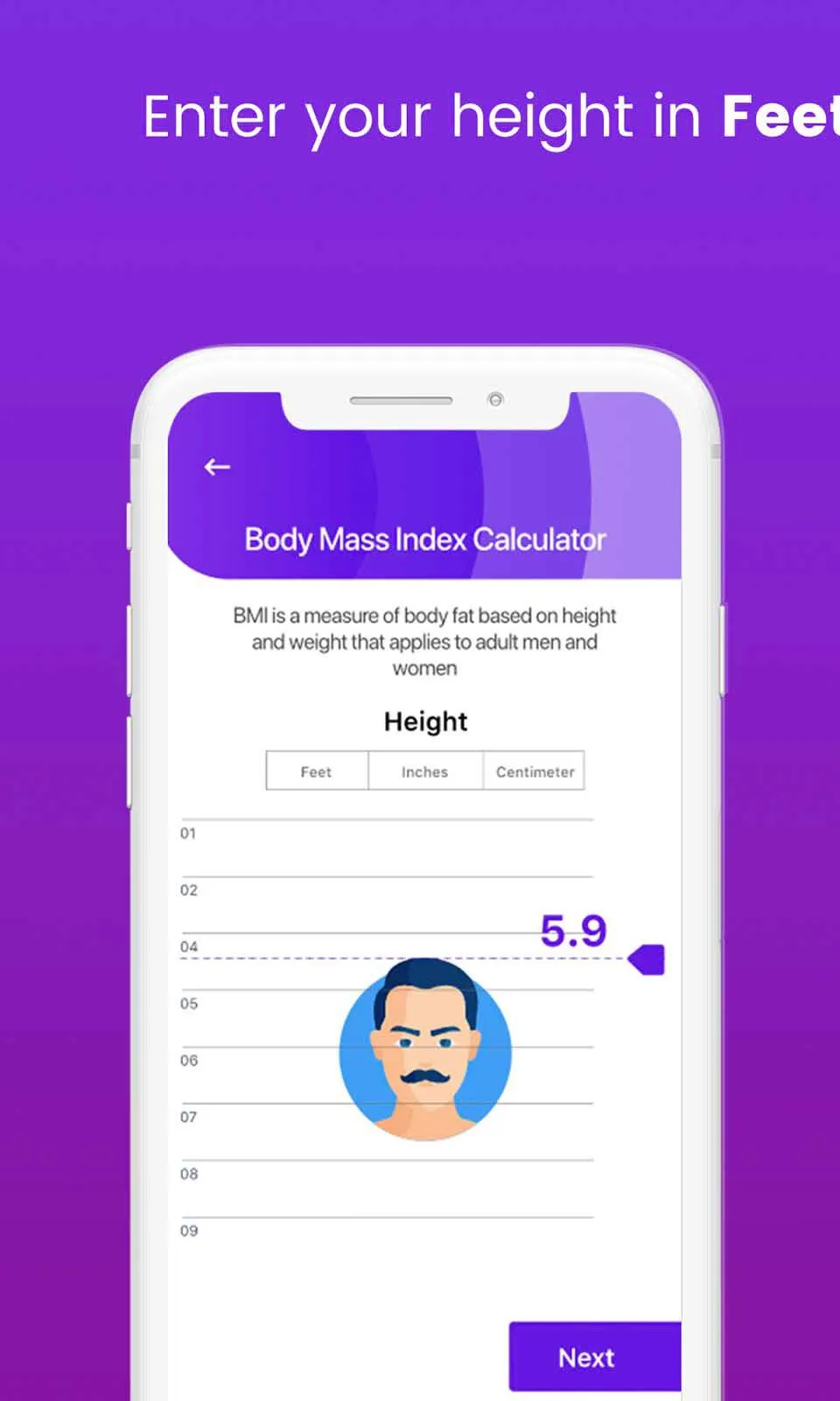 BMI / Body Fat Calculator | Indus Appstore | Screenshot