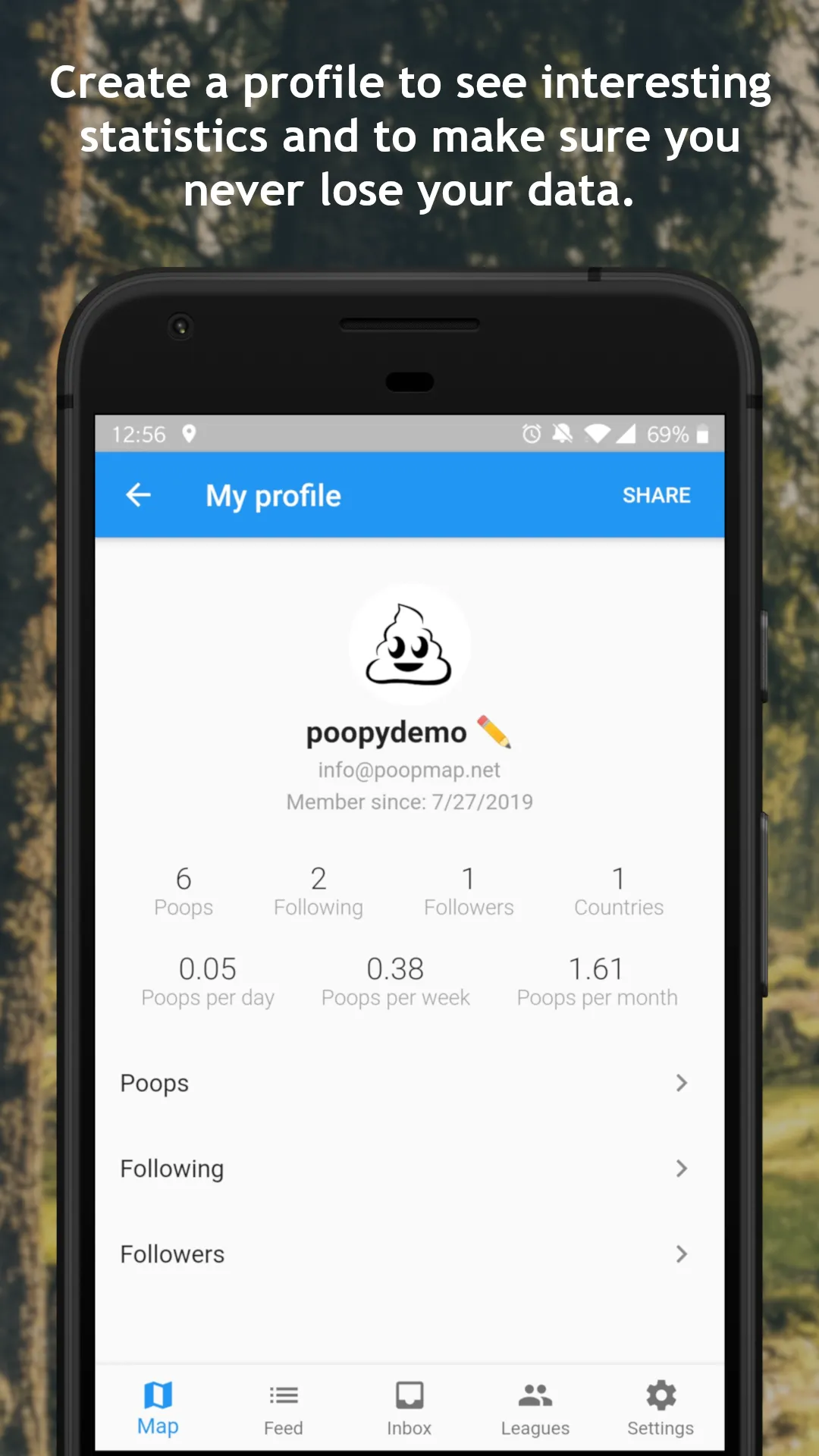 Poop Map | Indus Appstore | Screenshot