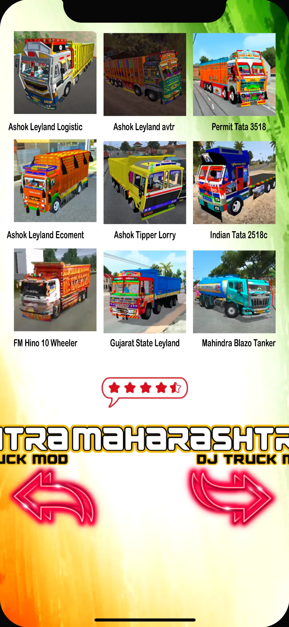 Maharashtra DJ Truck Mod | Indus Appstore | Screenshot