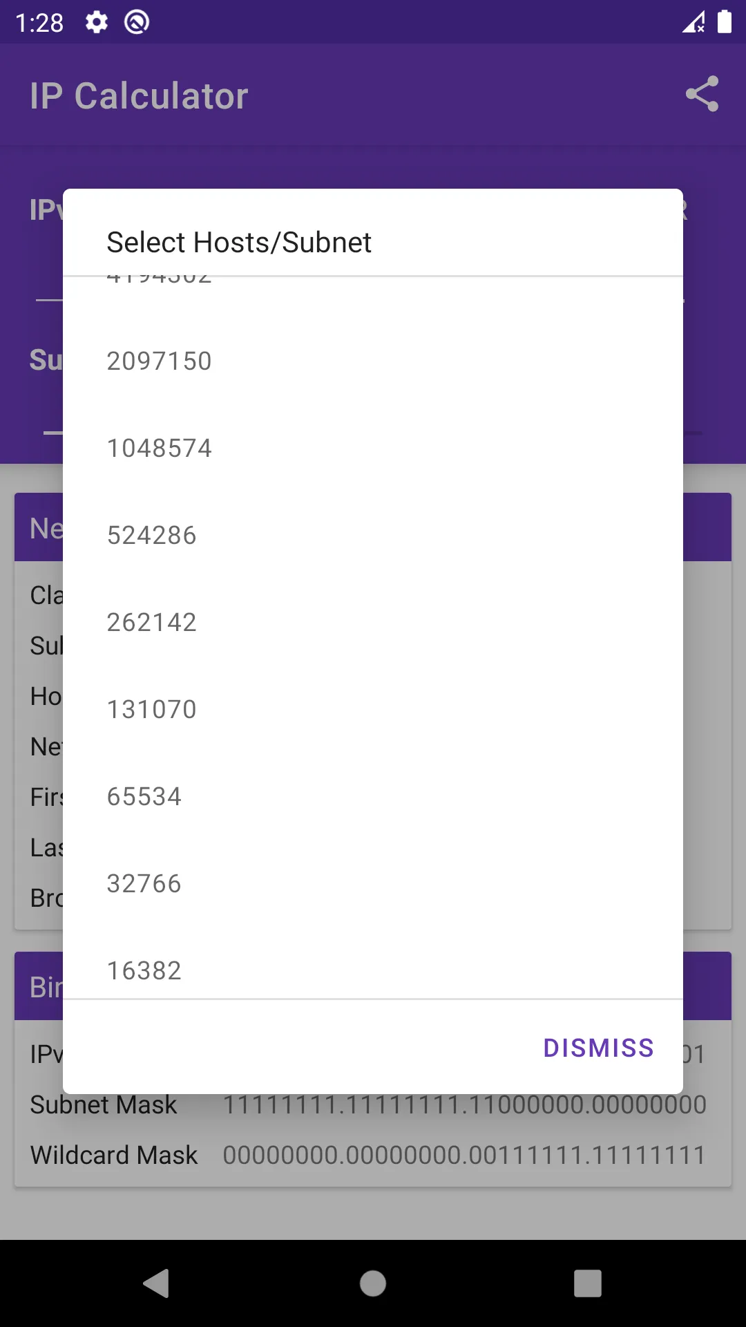 IP Calculator | Indus Appstore | Screenshot