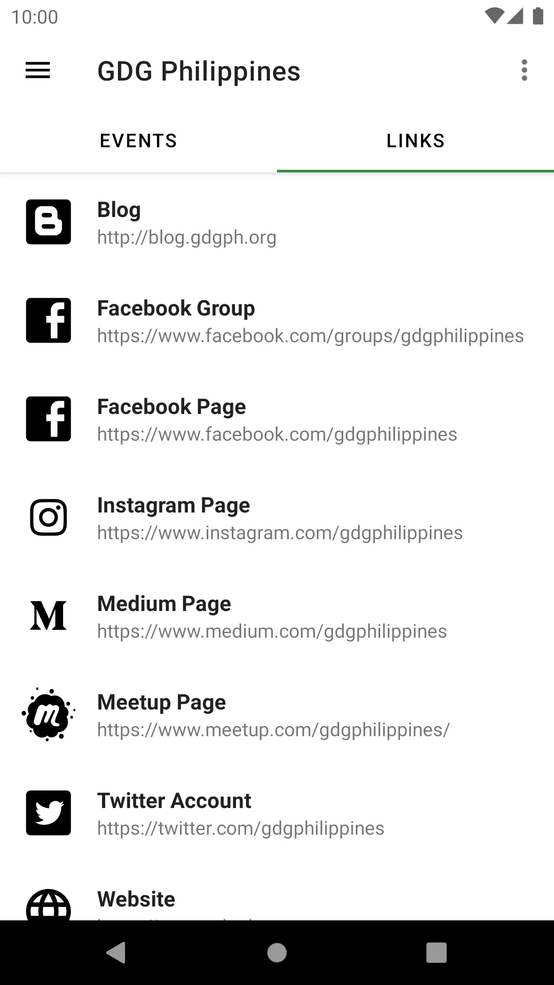 GDG Philippines | Indus Appstore | Screenshot