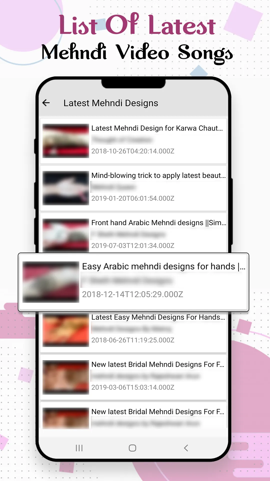 Mehndi: Simple Best Mehndi Des | Indus Appstore | Screenshot