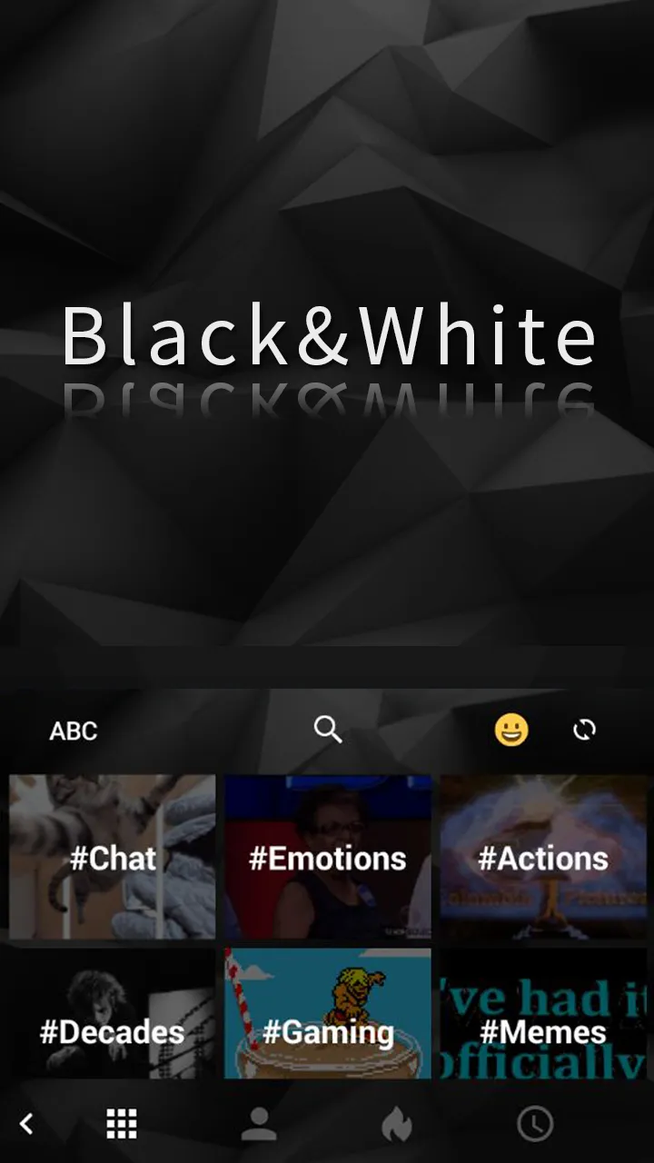 BlackWhite Theme | Indus Appstore | Screenshot