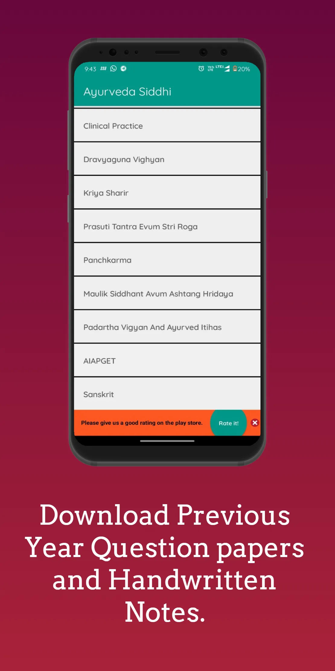 Ayurveda Siddhi Bams Exam Prep | Indus Appstore | Screenshot