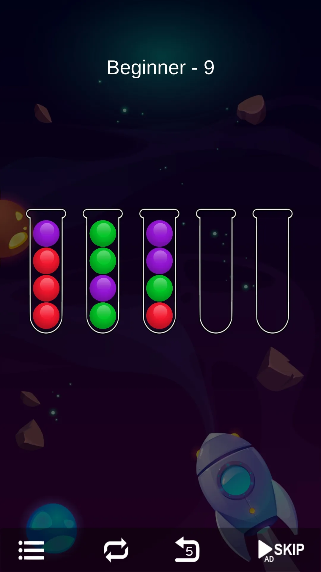 Ball Sort - Bubble Sort Puzzle | Indus Appstore | Screenshot