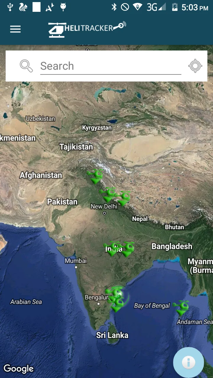 HeliTracker | Indus Appstore | Screenshot