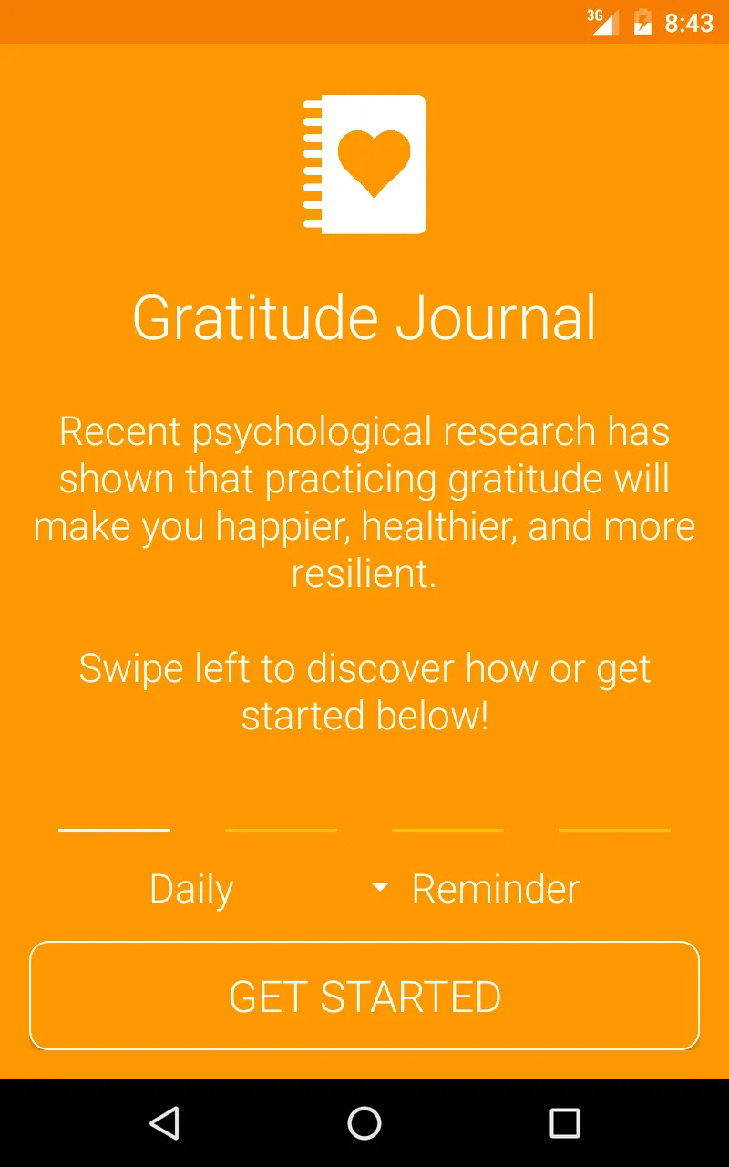 Simple Gratitude Journal | Indus Appstore | Screenshot