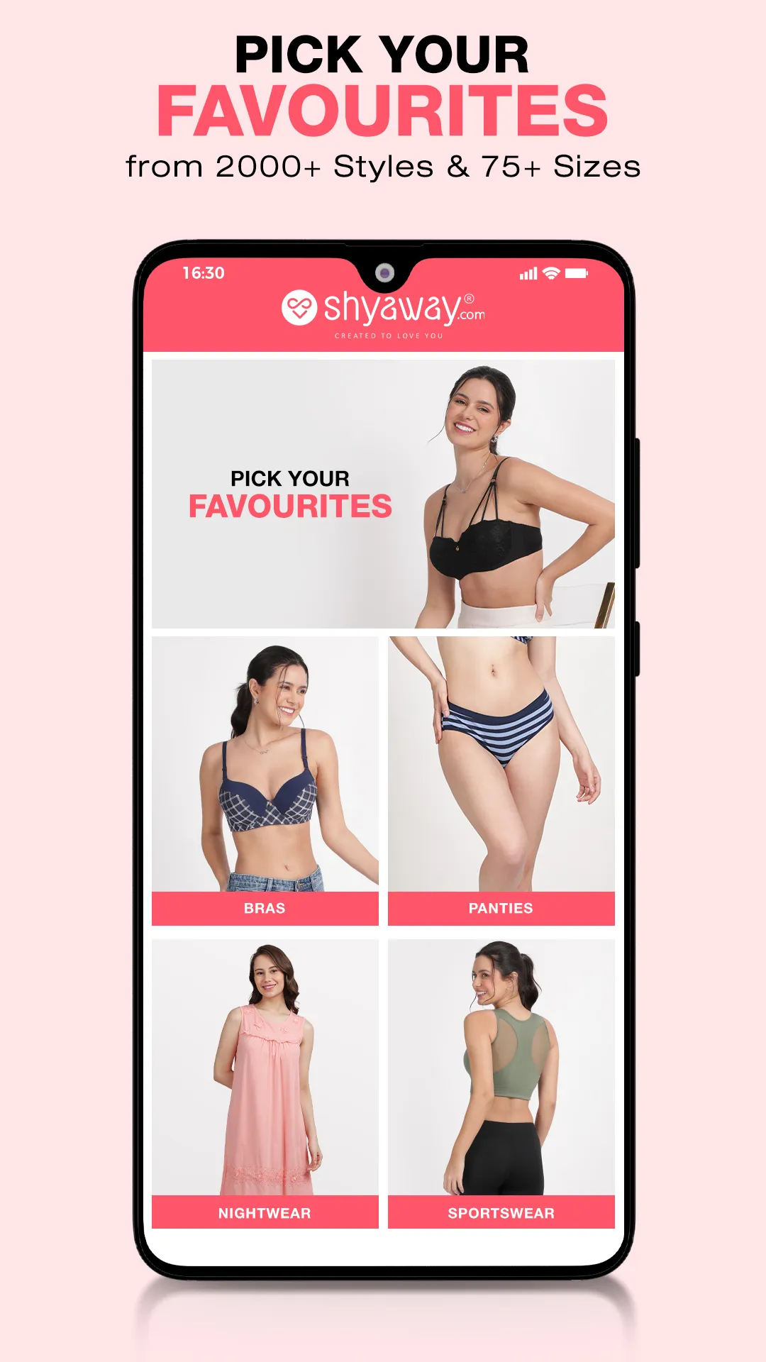 Shyaway: Lingerie Shopping App | Indus Appstore | Screenshot