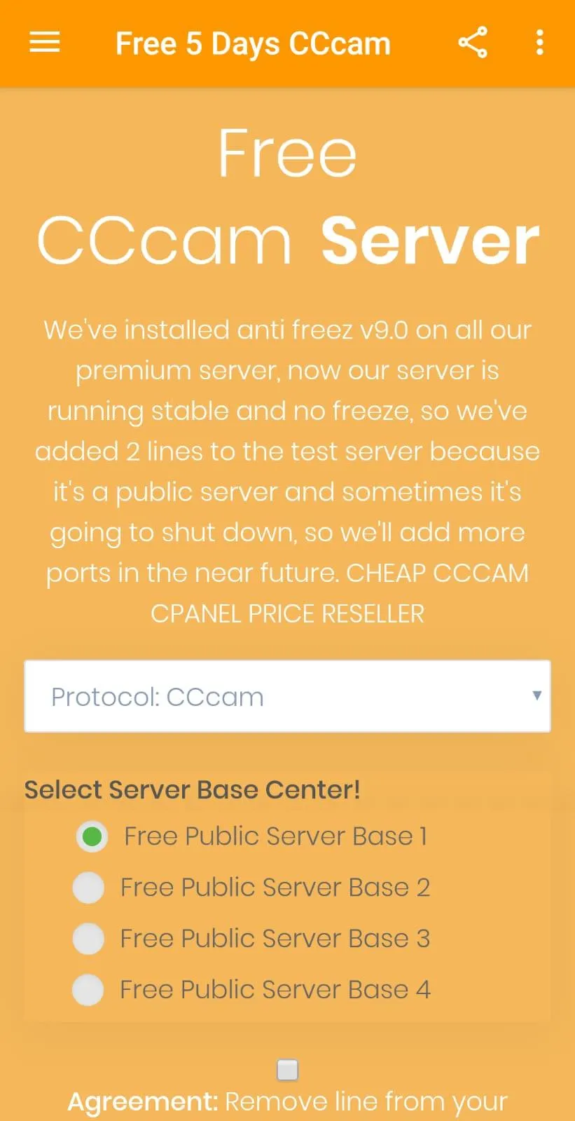 5 Days CCcam Generator | Indus Appstore | Screenshot