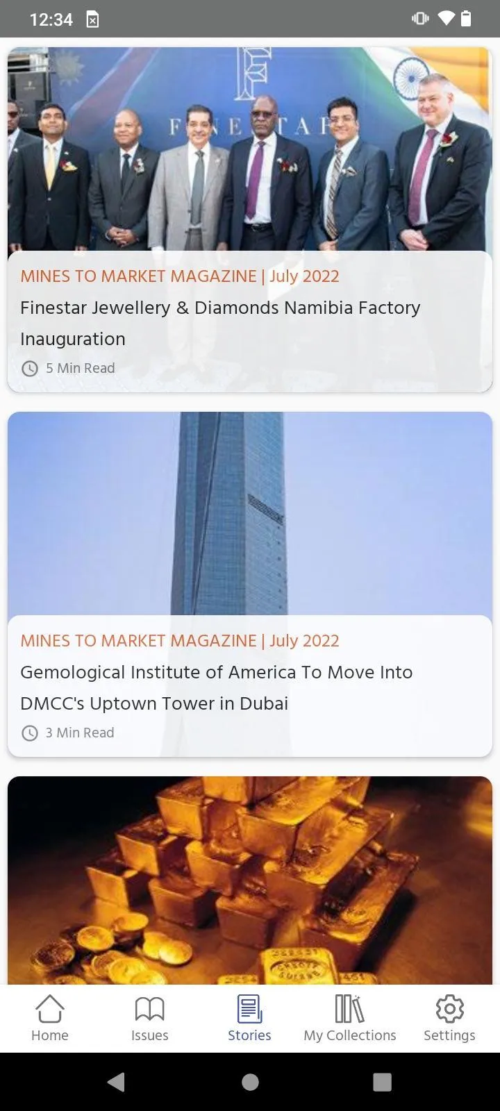 Mines to Market Magazine | Indus Appstore | Screenshot