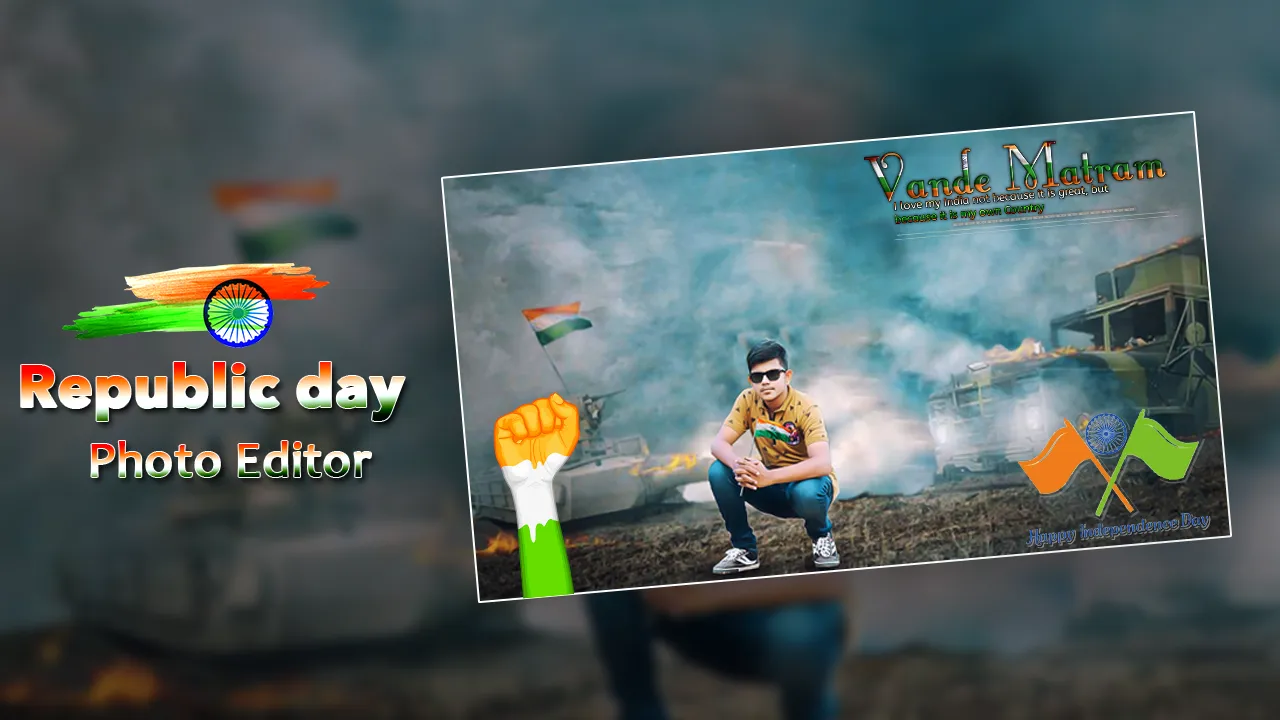 Republic Day Photo Editor | Indus Appstore | Screenshot