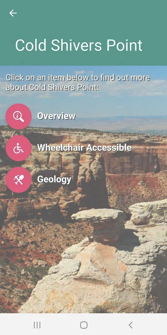 Colorado Nat'l Monument Tour | Indus Appstore | Screenshot