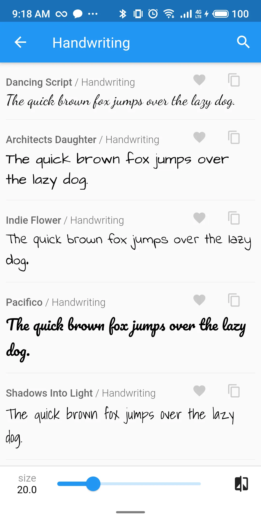 Font Finder for Flutter | Indus Appstore | Screenshot