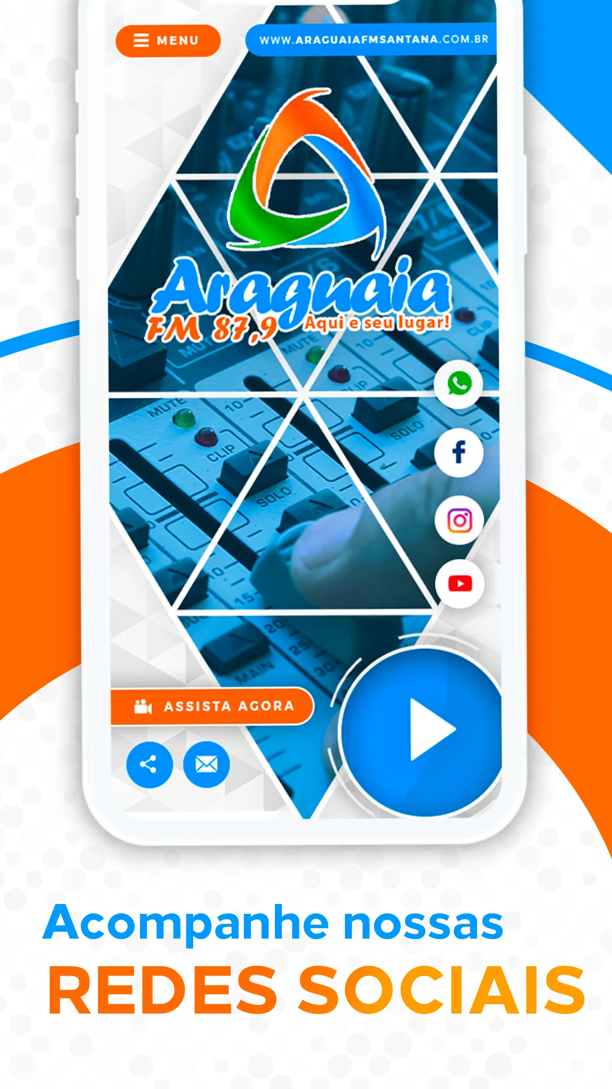 ARAGUAIA FM SANTANA | Indus Appstore | Screenshot