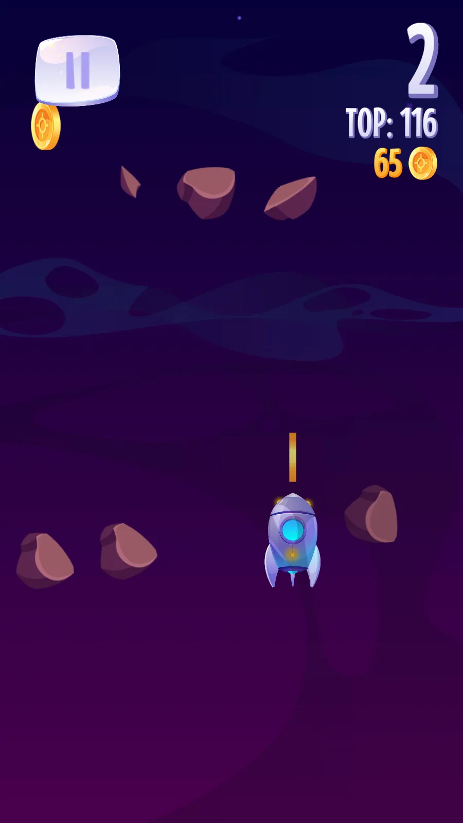 Space 2d End Less Runner 2021 | Indus Appstore | Screenshot