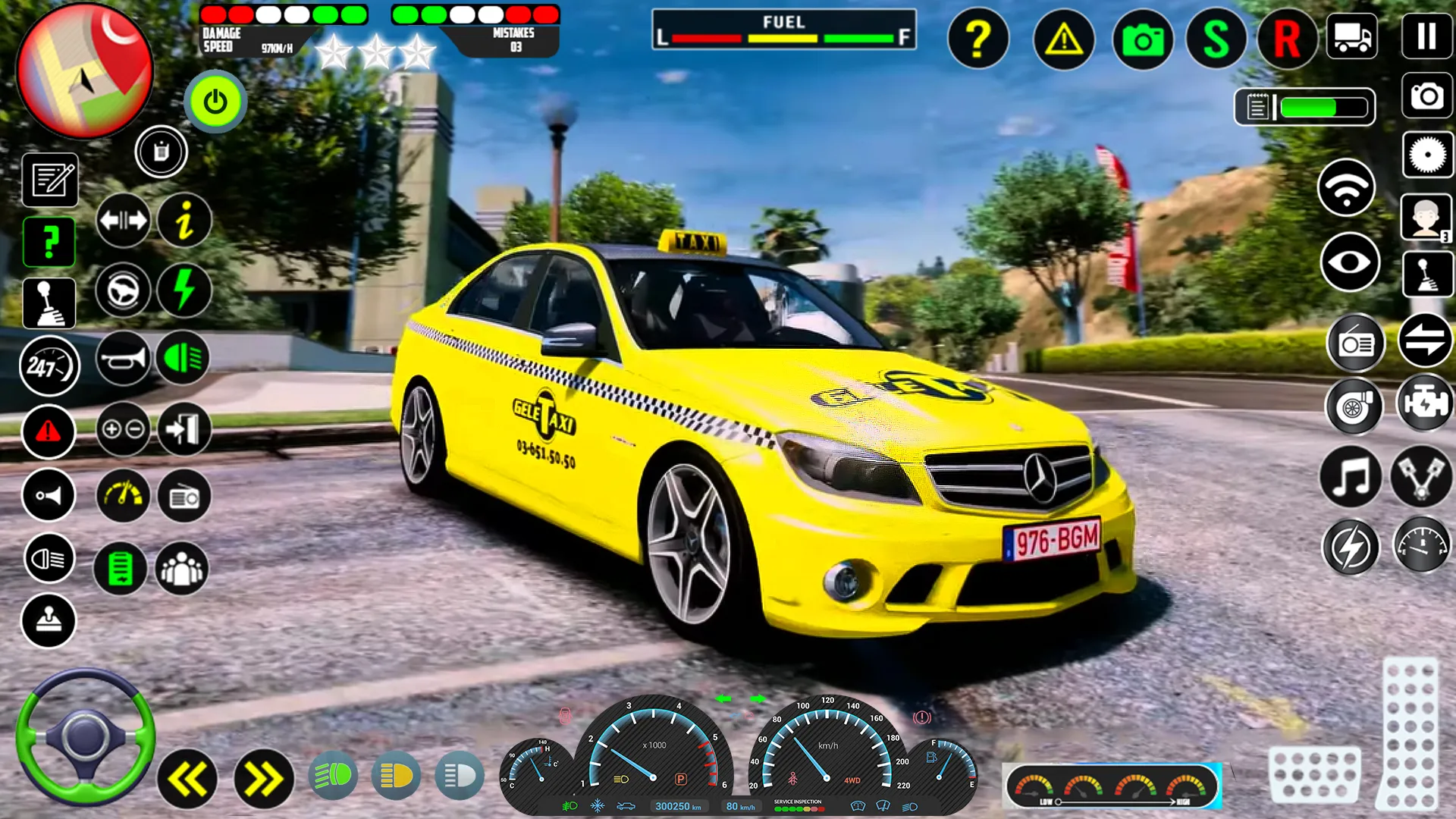 Taxi Driving 3D Taxi Game Sim | Indus Appstore | Screenshot