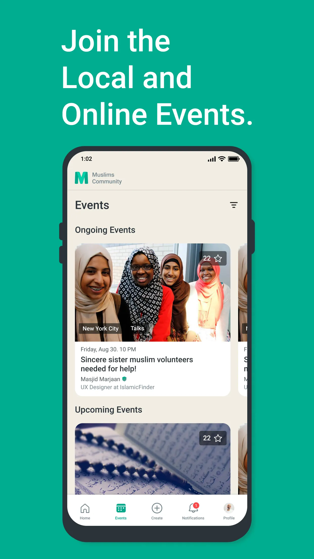 Muslims: Events & Discussions | Indus Appstore | Screenshot