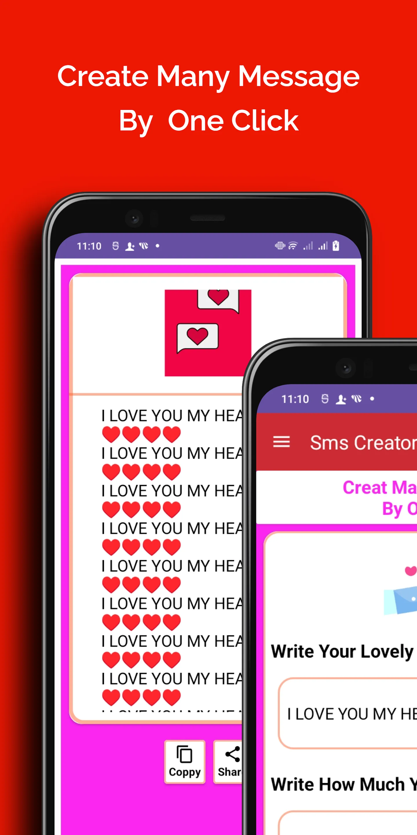 Sms Creator-bangla stutus &sms | Indus Appstore | Screenshot