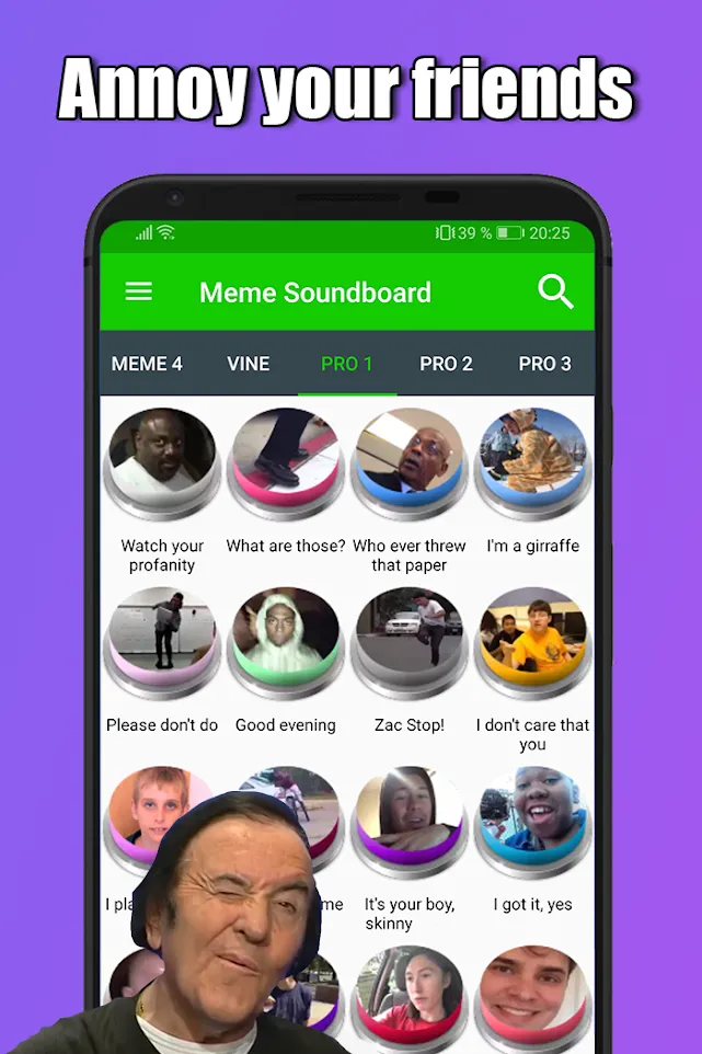 Meme and Vine Soundboard 2022 | Indus Appstore | Screenshot