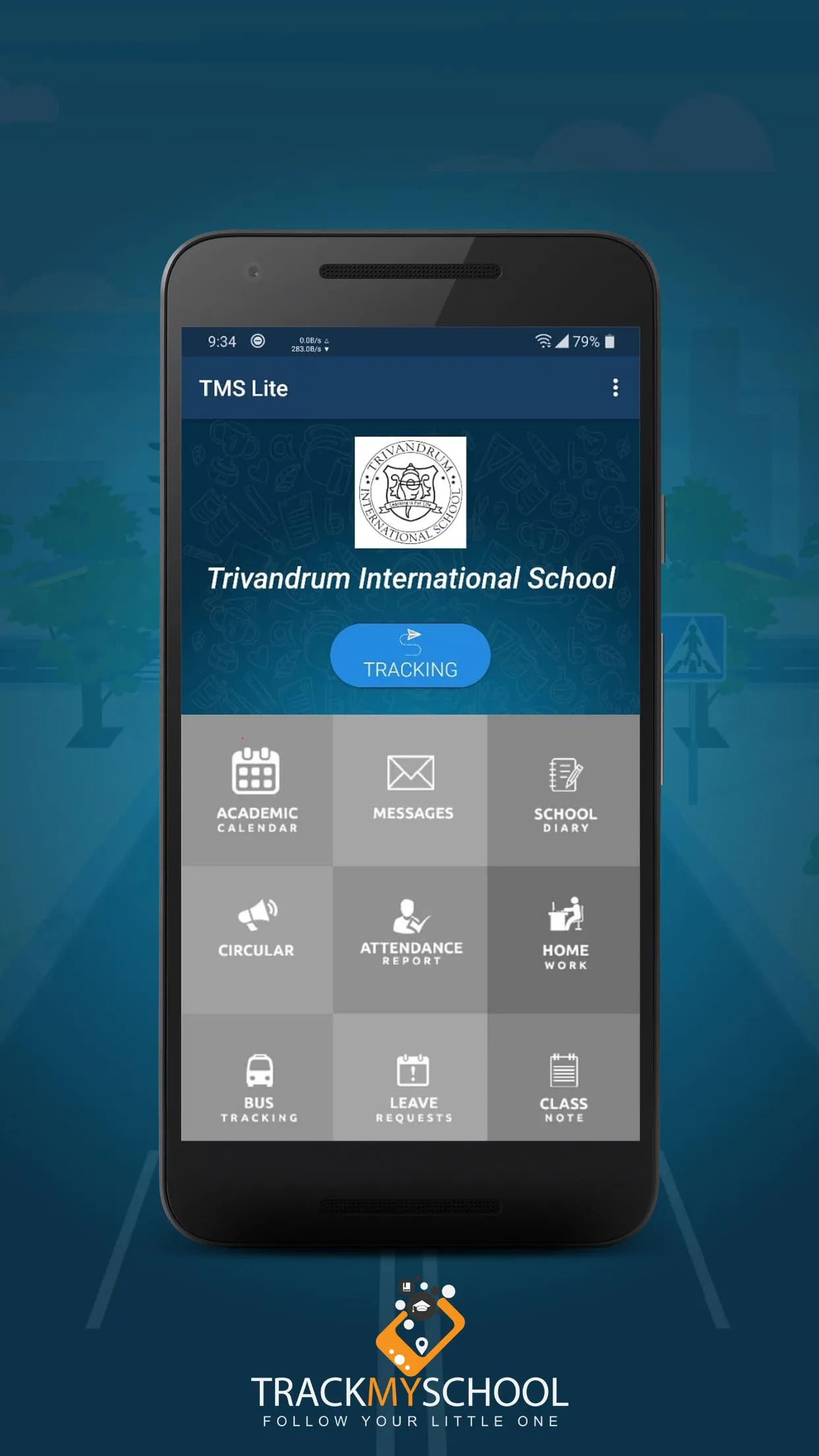 TrackMySchool - Lite | Indus Appstore | Screenshot