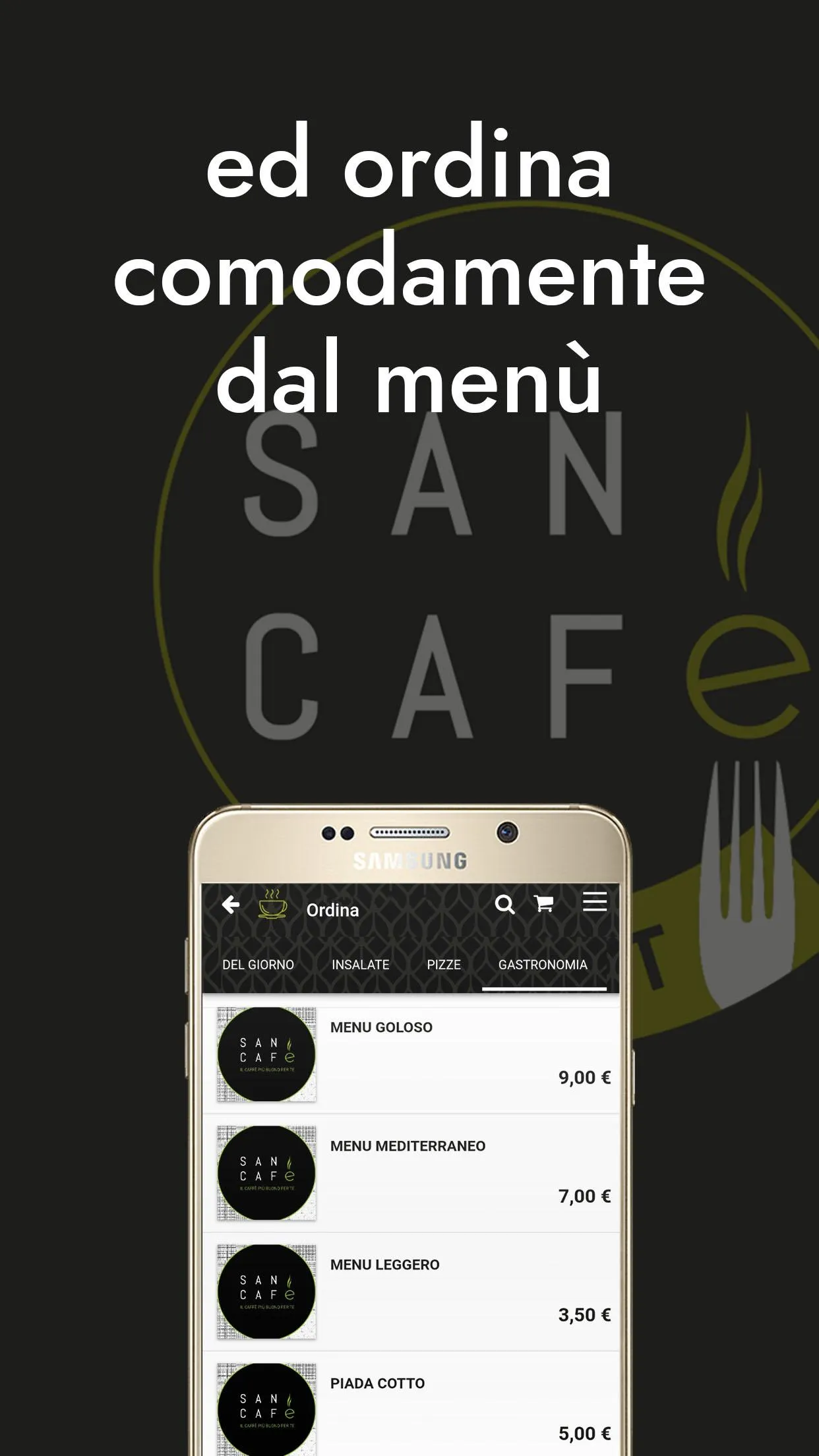 San Cafè Gourmet | Indus Appstore | Screenshot