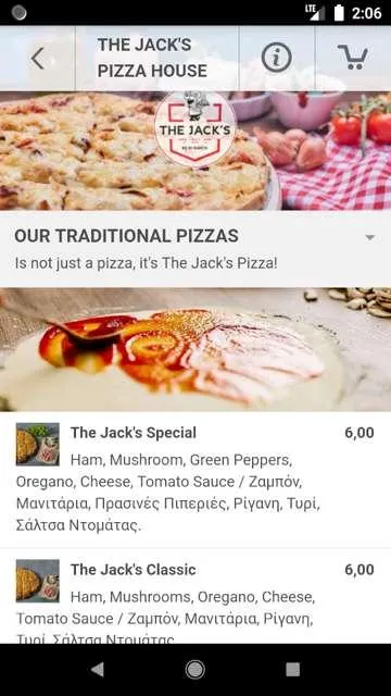 The Jack's Pizza House | Indus Appstore | Screenshot