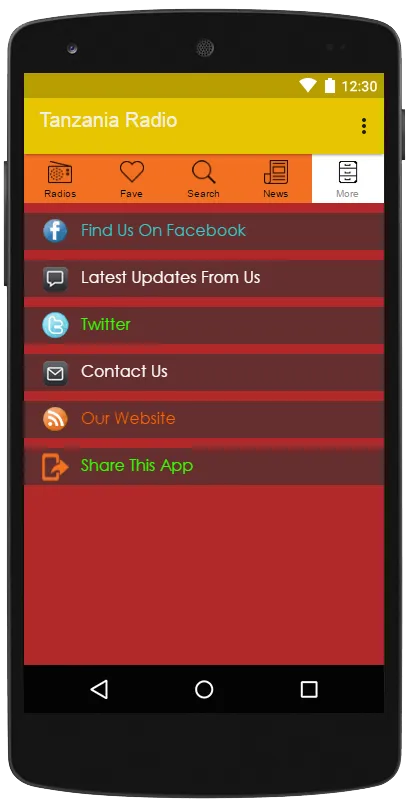 Tanzanian Radios, Music & News | Indus Appstore | Screenshot