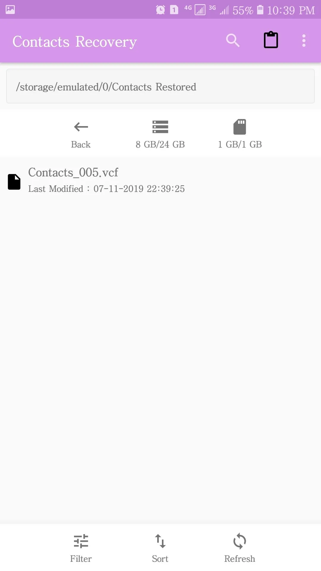 Restore Deleted Contacts | Indus Appstore | Screenshot