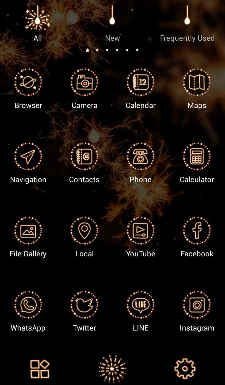 Sparklers Theme +HOME | Indus Appstore | Screenshot