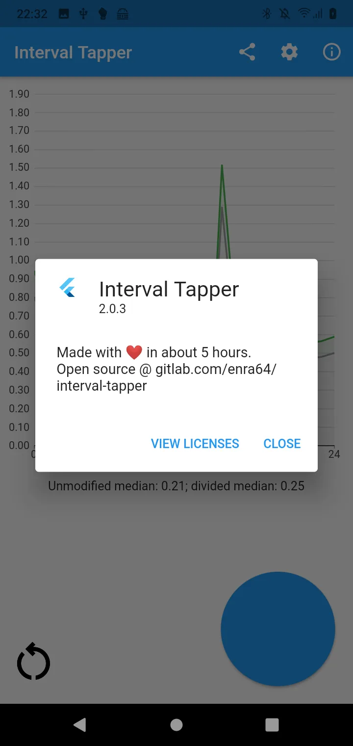 Interval Tapper | Indus Appstore | Screenshot