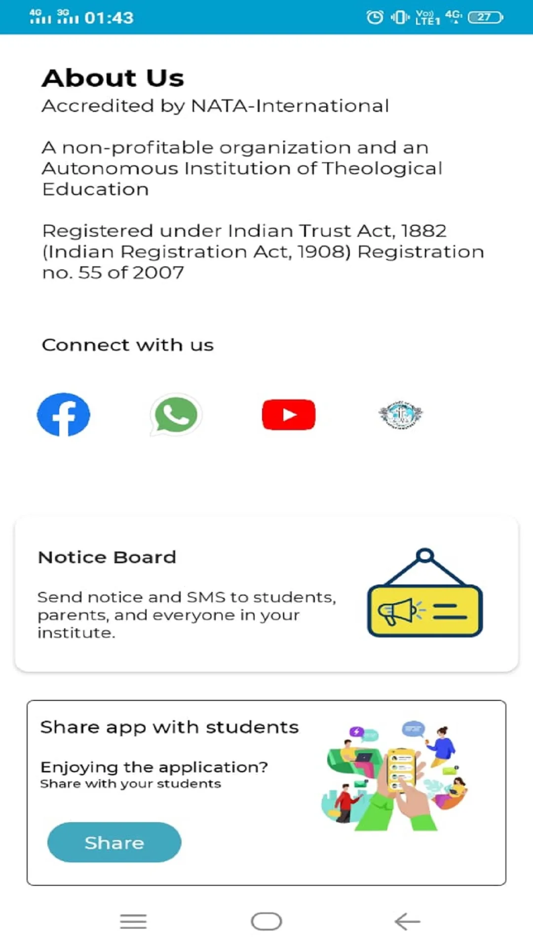 VOC Theological Institute | Indus Appstore | Screenshot