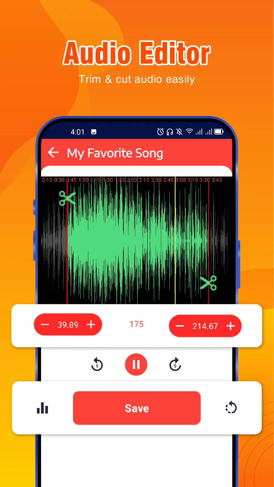 Audio Editor: Ringtone Maker | Indus Appstore | Screenshot